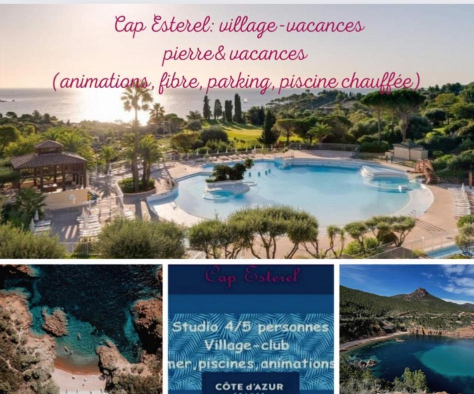 Cap Esterel Studio H3 Saint-Raphaël Dış mekan fotoğraf